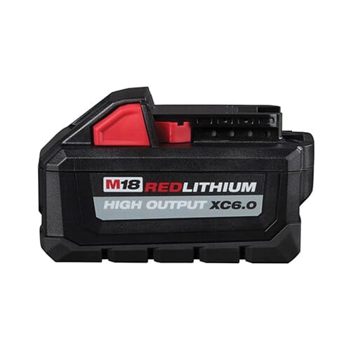 Milwaukee® M18™ HIGH OUTPUT™ 48-11-1865 Cordless Battery Pack, 6 Ah REDLITHIUM™ Battery, 18 VDC Charge